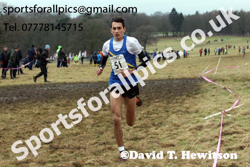 Junior men, 2018 Northern Cross Country Champs., Harewood House, Leeds. Photo: David T. Hewitson/Sports for All Pics